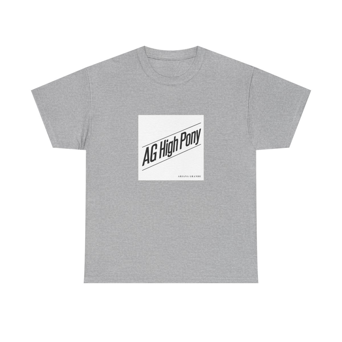 Ariana Grande "AG High Pony" Unisex Tee