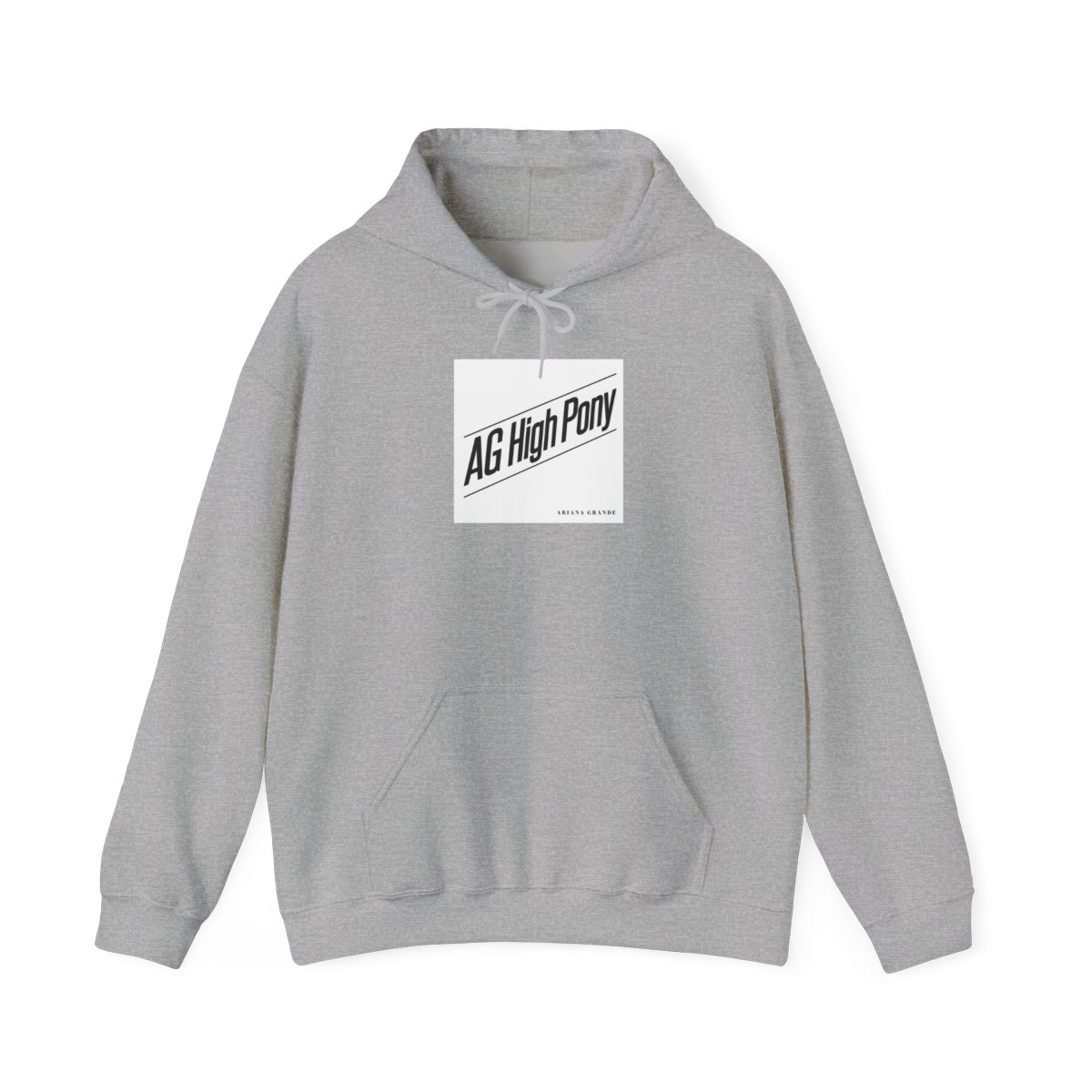 Ariana Grande "AG High Pony" Hoodie - Official hoodies merchandise