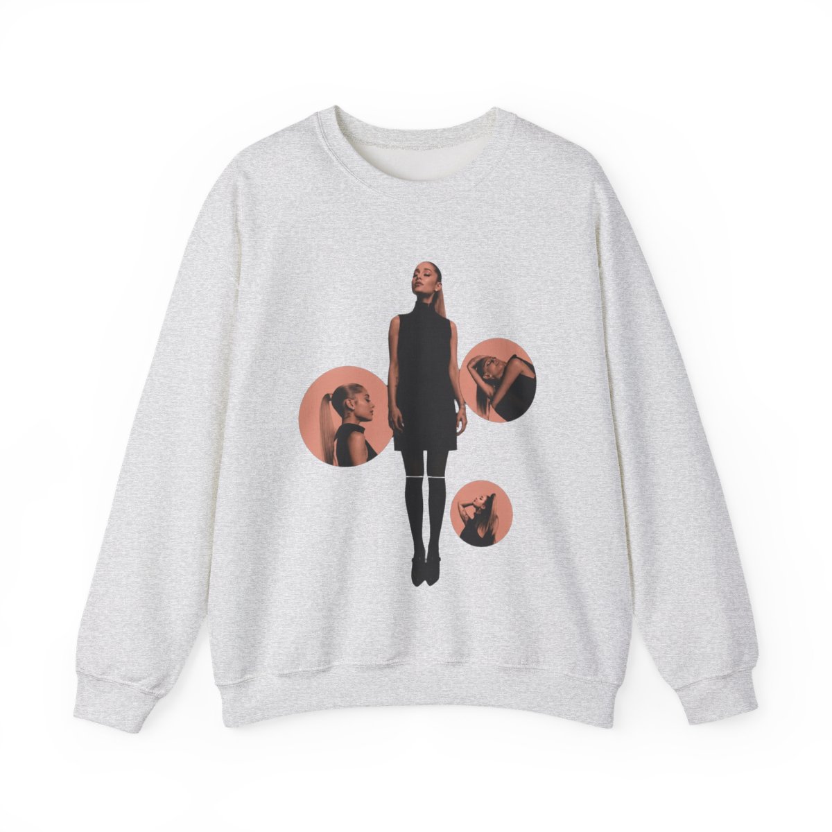 Grande Merch Ariana Grande Sweater H&amp;m Grande Merch Thank U Next Sweetener Hoodies H&m Sudadera - alternate angle 3, merchandise