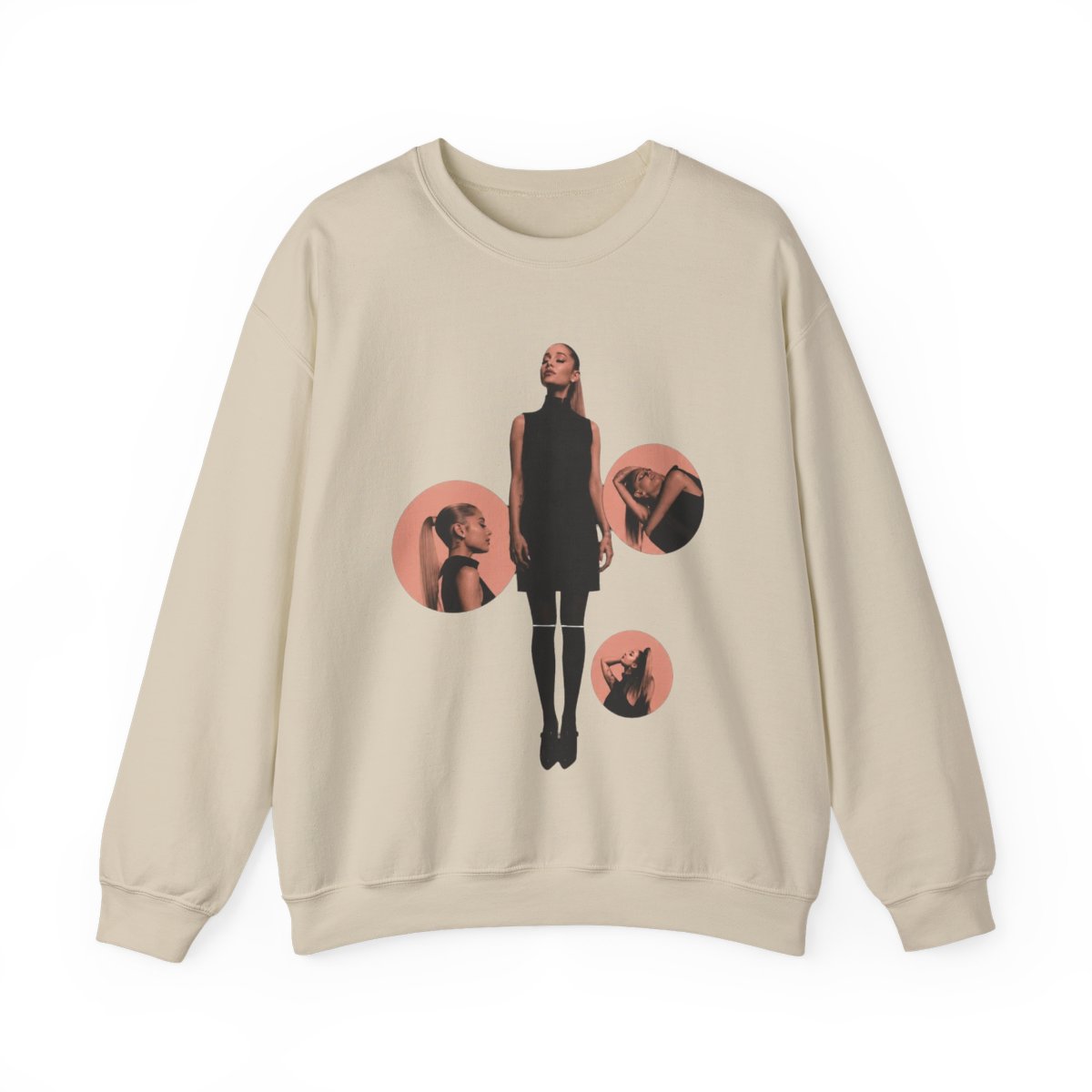 Grande Merch Ariana Grande Sweater H&amp;m Grande Merch Thank U Next Sweetener Hoodies H&m Sudadera - alternate angle 5, merchandise
