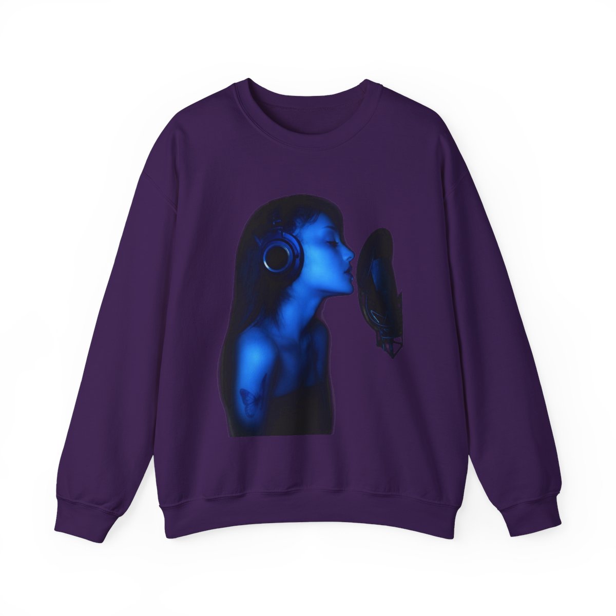 NEW Ariana Grande AG27 Birthday Merch Black Crewneck Sweetener - alternate angle 3, merchandise